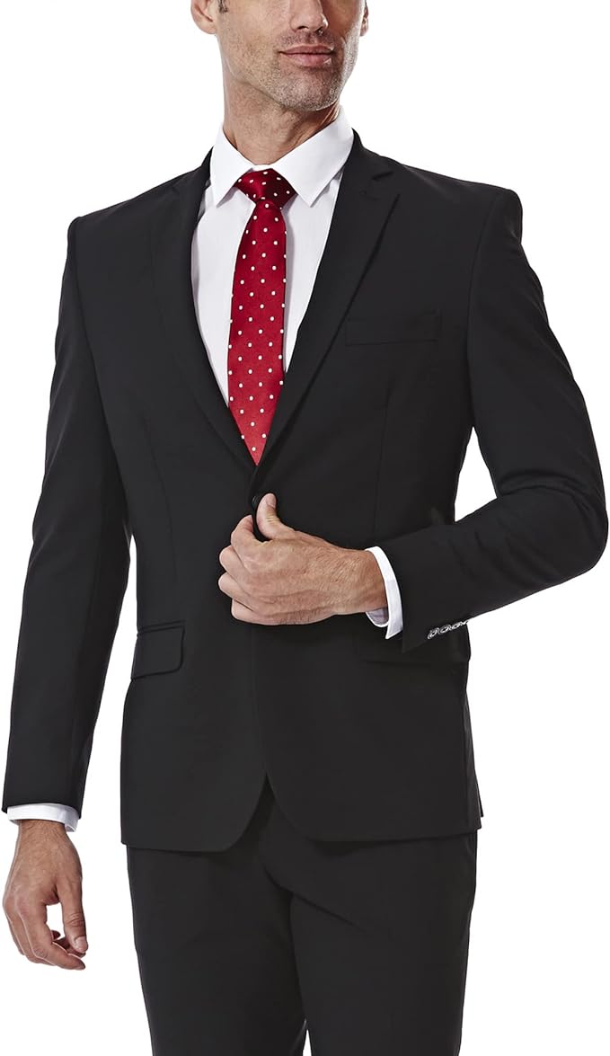 Haggar Men's Premium Stretch Slim Fit Suit